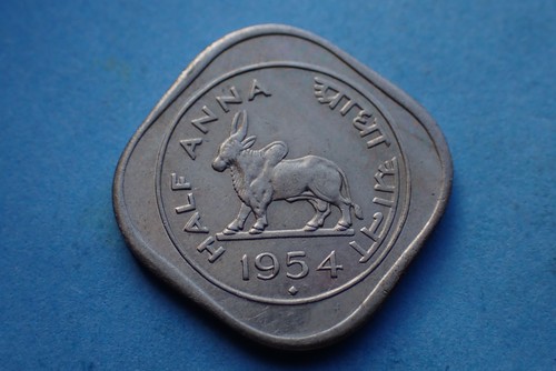 Indien anna 1954 b - 1/2,
