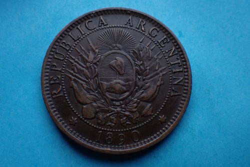 Argentinien centavos 1890 - argentinien,, 2