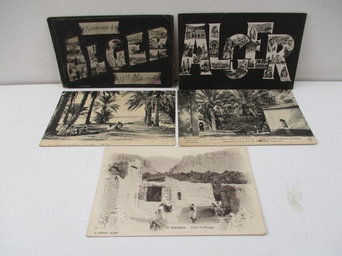Alte postkarten von alger - von,